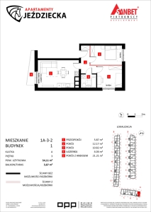 Mieszkanie nr. 1A-3-2