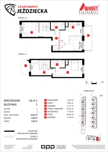 Mieszkanie nr. 1A-4-1