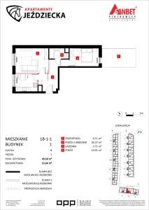 Mieszkanie nr. 1B-1-1
