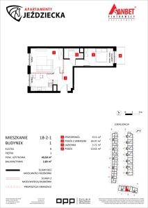 Mieszkanie nr. 1B-2-1