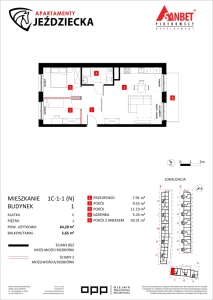 Mieszkanie nr. 1C-1-1
