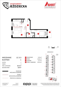 Mieszkanie nr. 1C-3-3