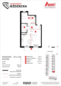 Mieszkanie nr. 2D-1-2