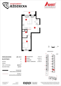 Mieszkanie nr. 2E-4-3