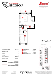 Mieszkanie nr. 2F-1-3