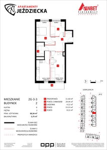 Mieszkanie nr. 2G-3-3