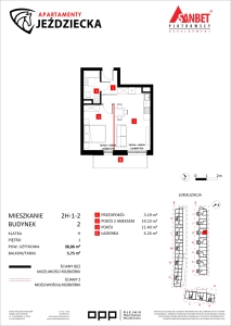 Mieszkanie nr. 2H-1-2
