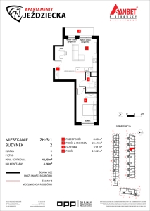 Mieszkanie nr. 2H-3-1