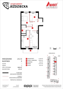 Mieszkanie nr. 2I-2-3