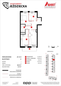 Mieszkanie nr. 2I-3-3