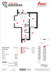 Mieszkanie nr. 2J-4-1
