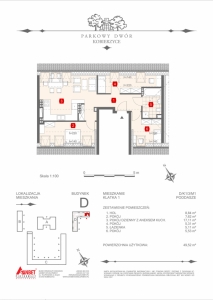 Mieszkanie nr. D-K1-3-M1