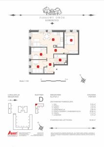 Mieszkanie nr. D-K2-0-M4