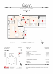 Mieszkanie nr. D-K2-2-M5