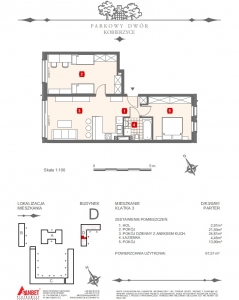 Mieszkanie nr. D-K3-0-M1
