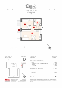 Mieszkanie nr. D-K3-1-M2