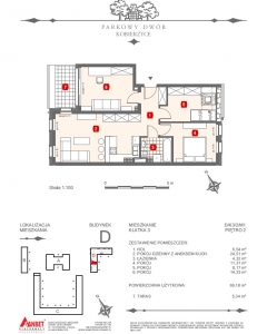Mieszkanie nr. D-K3-2-M1