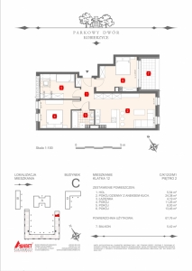 Mieszkanie nr. C-K12-2-M1