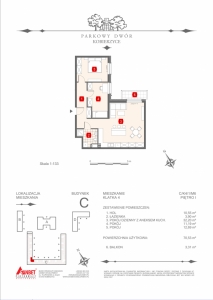 Mieszkanie nr. C-K4-1-M6