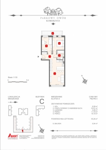 Mieszkanie nr. C-K6-1-M1