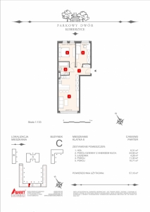 Mieszkanie nr. C-K6-0-M3
