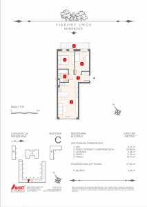 Mieszkanie nr. C-K6-1-M3