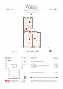 Mieszkanie nr. C-K7-0-M1