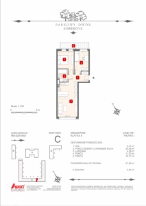 Mieszkanie nr. C-K8-1-M1