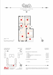 Mieszkanie nr. C-K8-2-M1