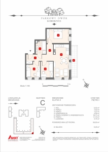 Mieszkanie nr. C-K9-1-M4